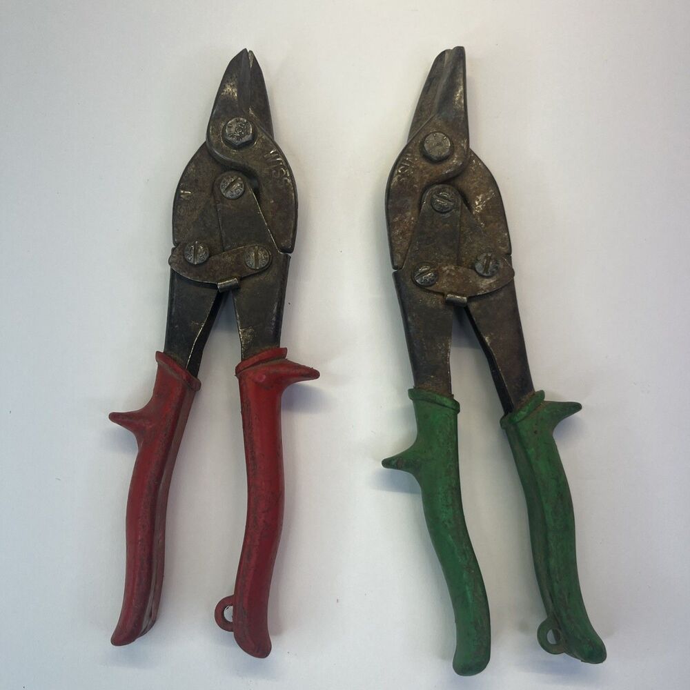 Wiss M2 Aviation Snips/Sheet Metal Shears M5 Red And Green